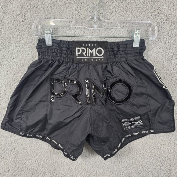 PRIMO Fightwear Other - Primo Fight Wear "Black Panther II" Super Nylon Muay Thai Shorts Black Size S